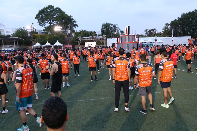 Comunidad reunida durante Carrera Station 2025